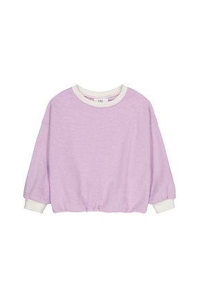 Sweatshirt Lulu lilas