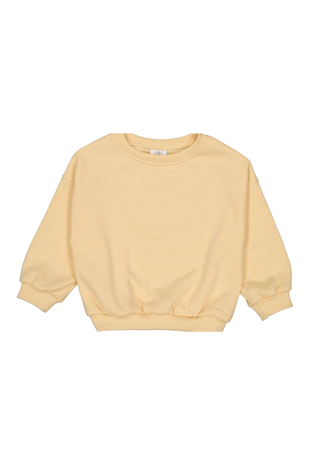 Sweatshirt Lulu jaune clair